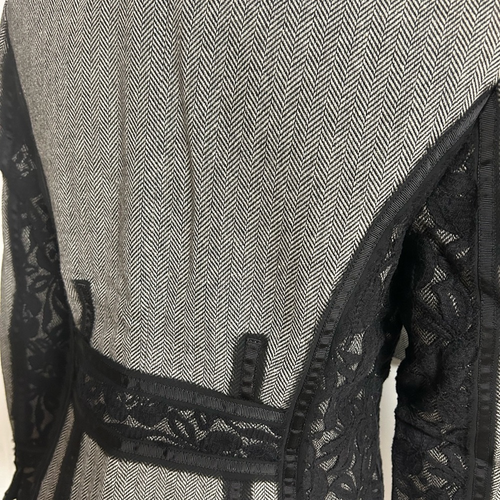 White House Black Market Tweed & Lace Skirt Set 6 - Picture 5 of 8